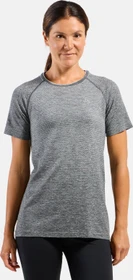 Odlo Essentials Seamless Funktionsshirt kurzarm stone grey melange (Damen)