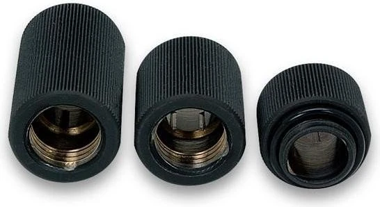 EK Water Blocks EK-AF Extender G1/4" male auf G1/4" male, 6mm, schwarz