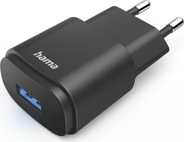 Hama USB-Ladegerät USB-A-Netzteil Universaladapter LED-Anzeige 6W schwarz