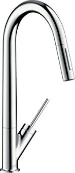Hansgrohe Axor Starck 270 mit Ausziehbrause chrom
