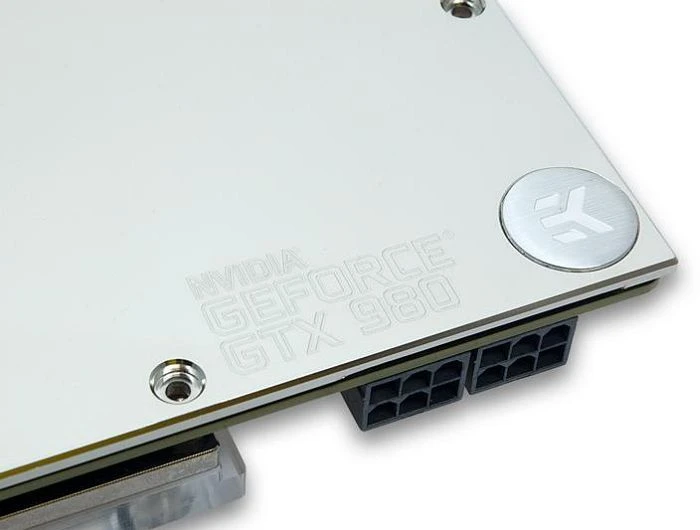 EK Water Blocks EK-FC980 GTX Backplate Nickel