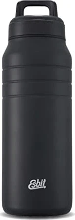 Esbit Majoris Weithals Trinkflasche 1l schwarz