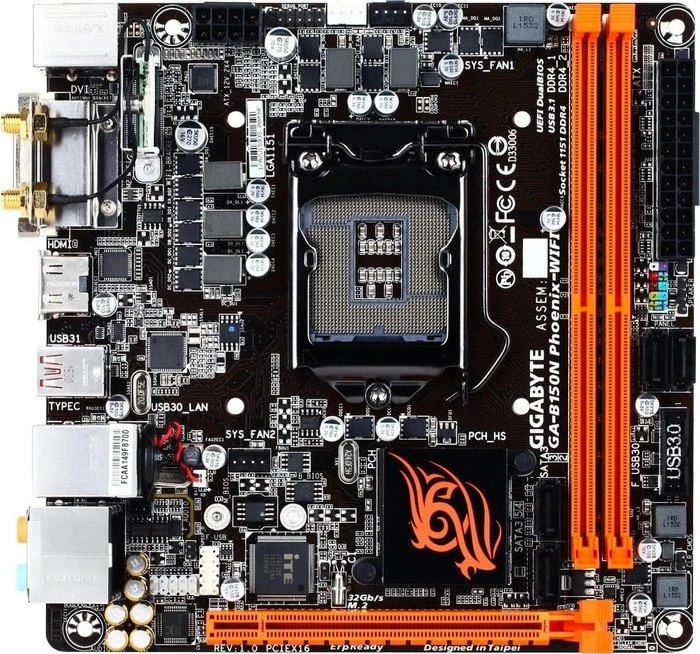 GIGABYTE GA-B150N Phoenix-WIFI (Intel 1151)