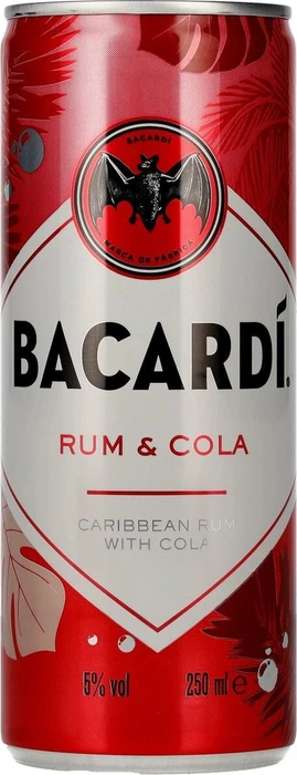 Bacardi Rum & Cola 250ml
