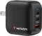 Verbatim 70W Mini-GaN-Ladegerät 3 Anschlüsse schwarz Vorschaubild