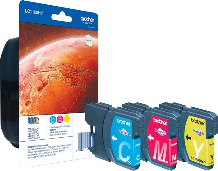 Brother Tinte LC1100HY Color Pack hohe Kapazität