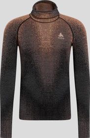 Odlo POW Blackcomb Baselayer Funktionsshirt langarm fudge (Herren)