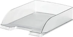 Leitz Plus Briefablage Standard, transparent/transparent