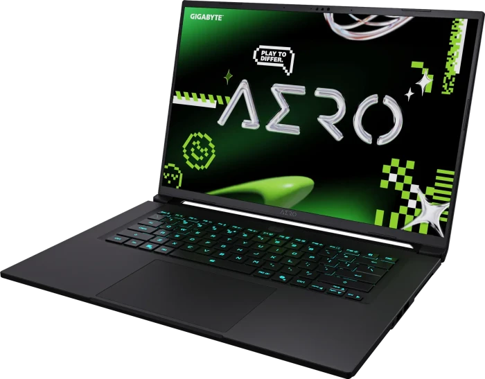 GIGABYTE AERO X16, Space Gray, Ryzen 9 270, 16GB RAM, 1TB SSD, GeForce RTX 5070, DE