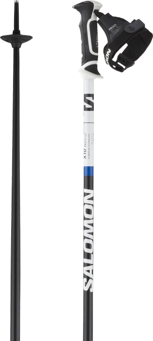 Salomon Polar Prime Ergo S3 Alpin Skistock schwarz/weiß (Modell 2023/2024)