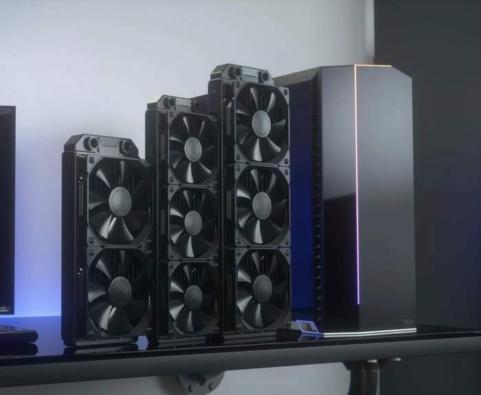 Fractal Design Vector RS Blackout Dark TG, Glasfenster