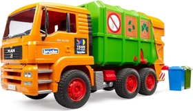 Bruder Profi-Serie MAN TGA Müll-LKW grün