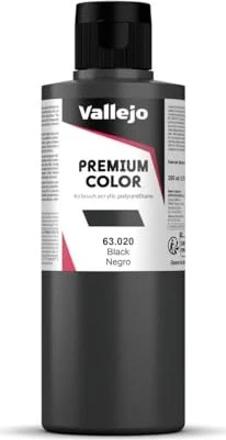 Vallejo Premium Color black, 200ml