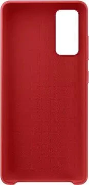 Samsung Silicone Cover für Galaxy S20 FE rot