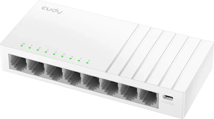 Cudy GS100 Series Desktop Gigabit Switch, 8x RJ-45