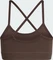adidas Workout Essentials Knit Light Support Sport-BH aurora coffee (Damen) Vorschaubild