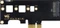 Waveshare PCIe -> M.2 Adapter, PCIe 1x Vorschaubild