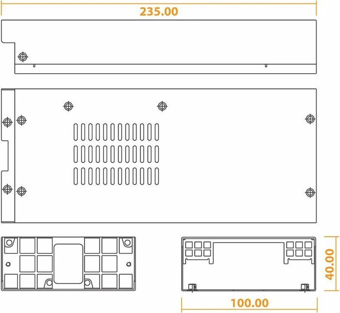Seasonic 400W, 1HE-Servernetzteil