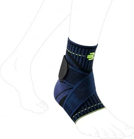 Bauerfeind Sports Ankle Support rechts Größe M schwarz/dunkelblau,     1 Stück