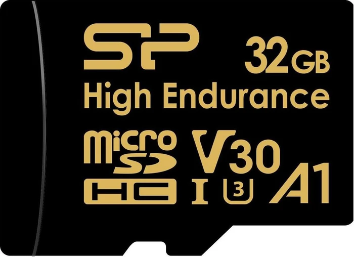 Silicon Power High Endurance Golden Series R100/W80 32GB Kit, UHS-I U3, A1, Class 10