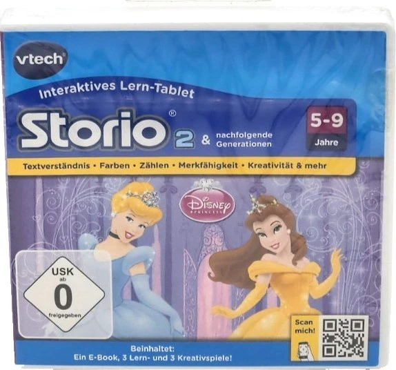 VTech Storio 2 Spiel Disney Prinzessinnen