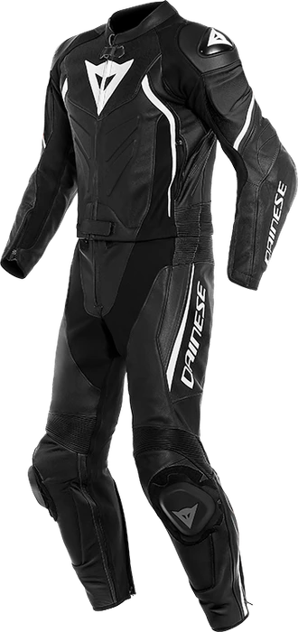 Dainese Avro D2 2-Teiler Lederkombi schwarz/weiß (verschiedene Größen)