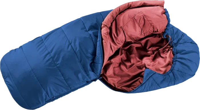 Deuter Starlight Mumienschlafsack nightblue/redwood (Junior)