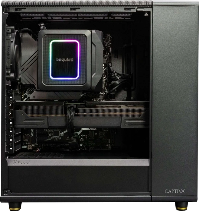 Captiva Workstation I79-732, schwarz/braun, Core i7-12700K, 32GB RAM, 1TB SSD
