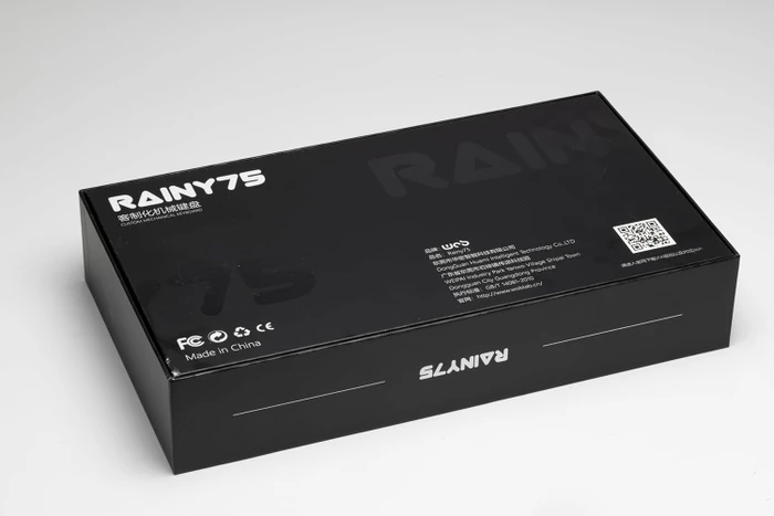 Wobkey Rainy 75 Standard, blau, LEDs RGB, HMX Violet Linear, USB/Bluetooth, US