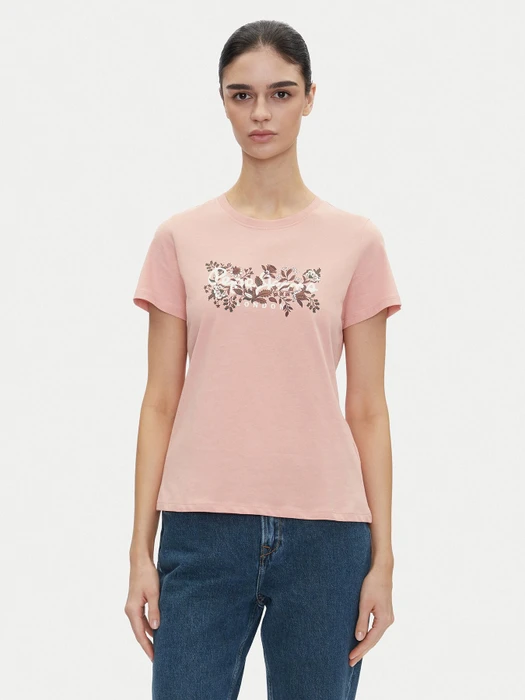 Pepe Jeans Rosalind T-Shirt kurzarm washed pink (Damen)