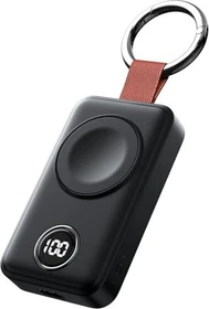Joyroom Portable Wireless Watch Charger 2000mAh schwarz/braun