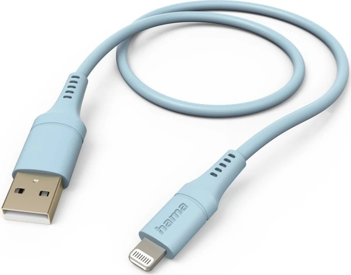 Hama Ladekabel Flexible USB-A/Lightning 1.5m Silikon