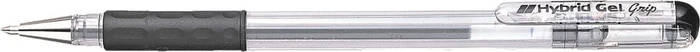 Pentel Hybrid Gel Grip K116 Gelroller schwarz/transparent