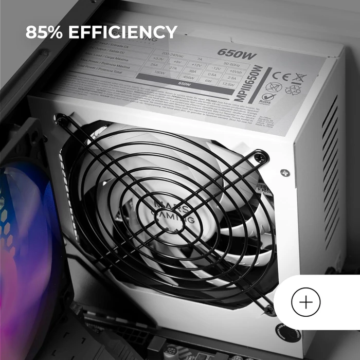 Mars Gaming MPIII650W 650W, ATX 2.4