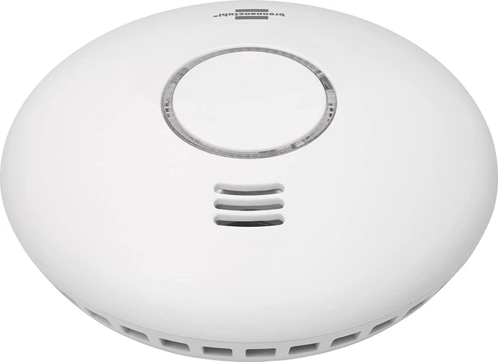 Brennenstuhl Connect WiFi Rauch- und Hitzewarnmelder WRHM01 weiß, Funk-Brandmelder