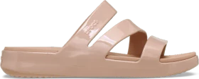 Crocs Getaway Patent Strappy pink caramel (Damen)