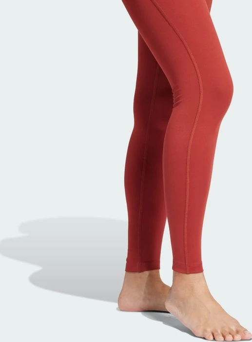 adidas All Me Essentials Full-Length Hose lang preloved ruby (Damen)