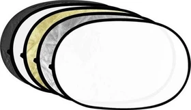 Godox Collapsible 5-in-1 Reflector Disc Gold, Silber, Schwarz, Weiß, Transluzent RFT-05 120x180cm