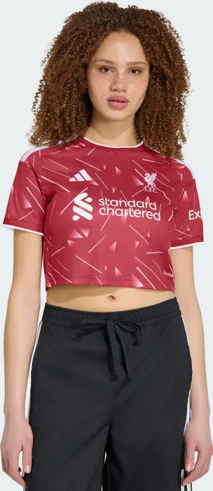 adidas Liverpool FC Crop-Top 2026/2027 Heimtrikot kurzarm (Damen)