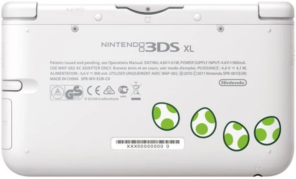 Nintendo 3DS XL Yoshi - Limited Edition grün/weiß