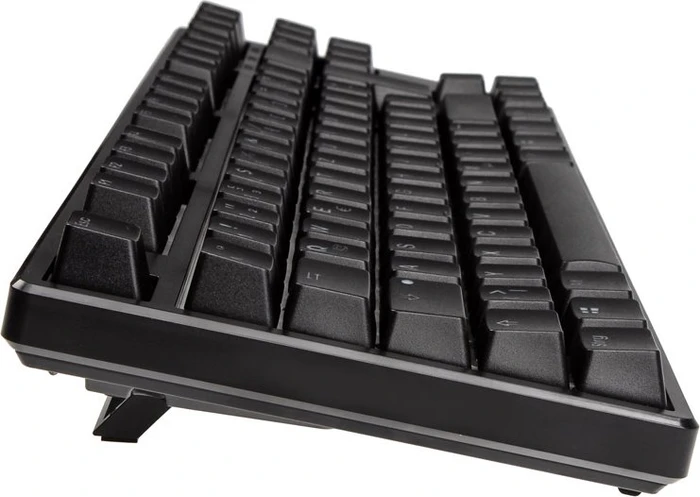 Ducky One TKL PBT schwarz, LEDs RGB, MX SPEED RGB Silver, USB, DE
