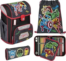 scooli Easy Start Avengers Schultaschen-Set, 5-tlg.