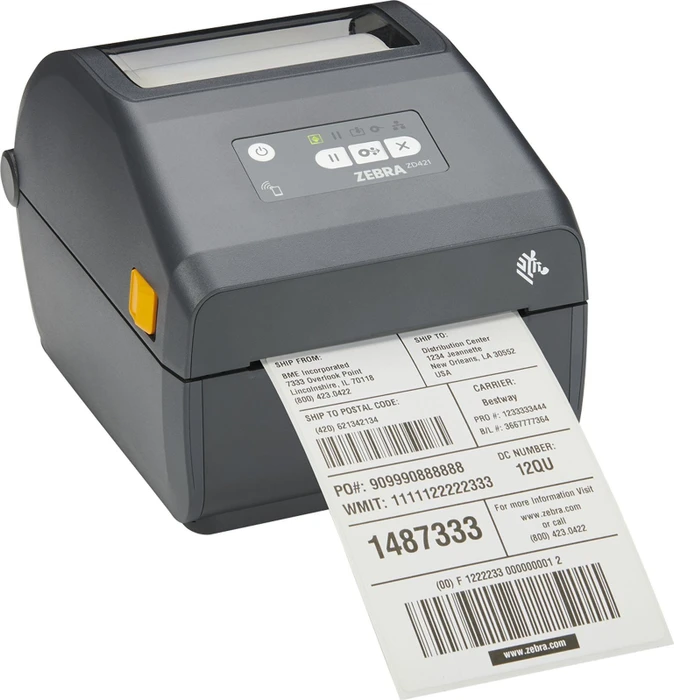 Zebra ZD421c 300dpi, BT, Farbbandkassette, Thermotransfer