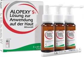 Alopexy 5% Lösung, 180ml (3x 60ml)