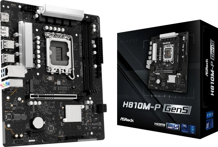 ASRock H810M-P Gen5 (Intel 1851)