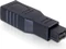 DeLOCK FireWire IEEE-1394 Adapter, 9-Pin [Stecker] auf 6-Pin [Buchse] Vorschaubild
