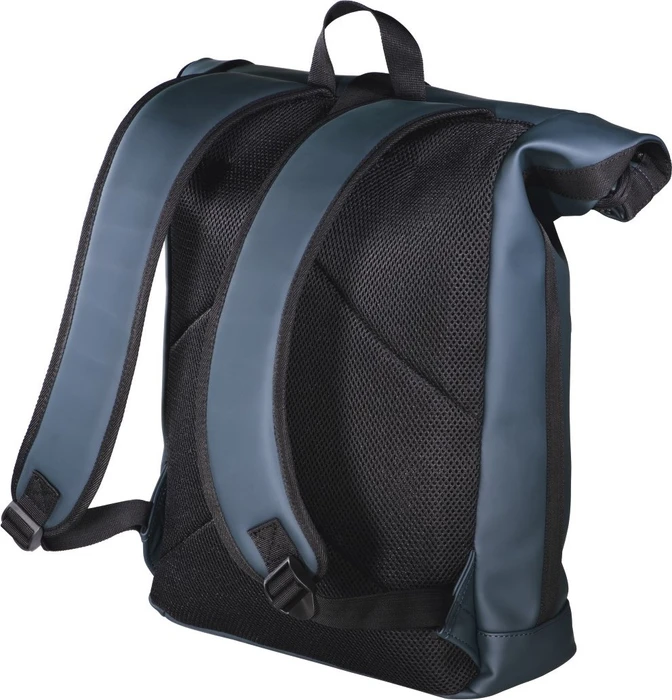 Hama Merida Roll-Top Notebook-Rucksack 15.6" dunkelblau