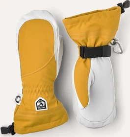 Hestra Heli Mitt Skihandschuhe mustard/offwhite (Damen)