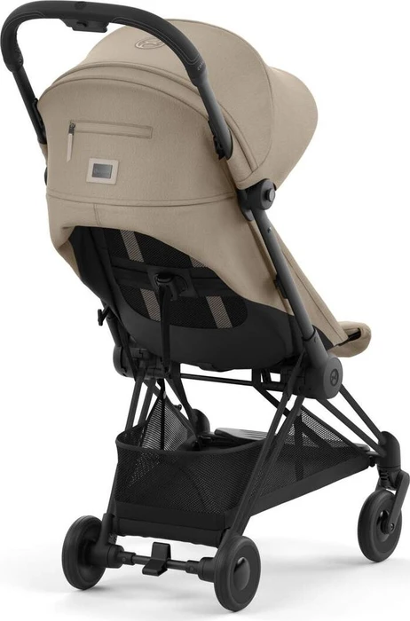 Cybex Coya Matte Black Frame cozy beige