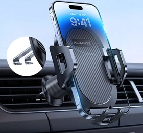 Miracase Ultra Stable Car Phone Holder schwarz